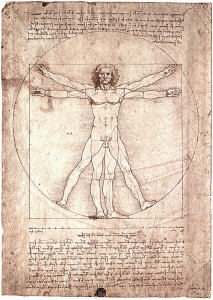 DaVinci's Vitruvian Man. Photo Credit: absoluteSteven / flickr