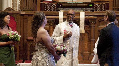 Bishop Alfred Johnson Officiates